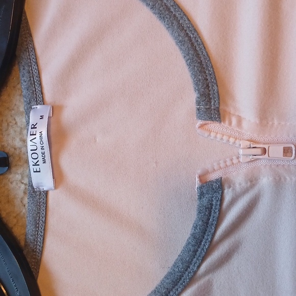 Ekouaer Full Front Zip House Coat/Nightgown With Pockets - Picture 7 of 7